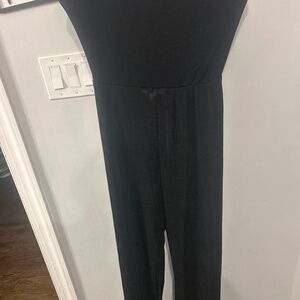 Long black jumpsuit